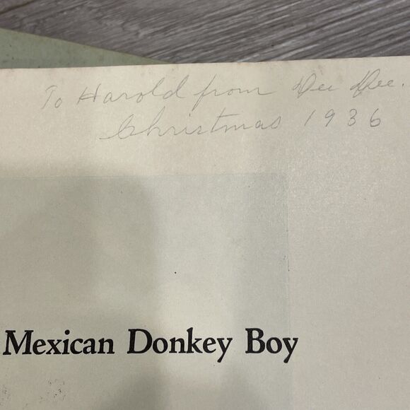 Vintage Kids Storytelling Books Multicultural The Little Mexican Donkey Boy - Picture 3 of 10